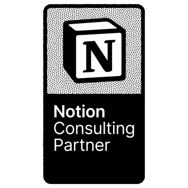 Notion Consulting Partner badge