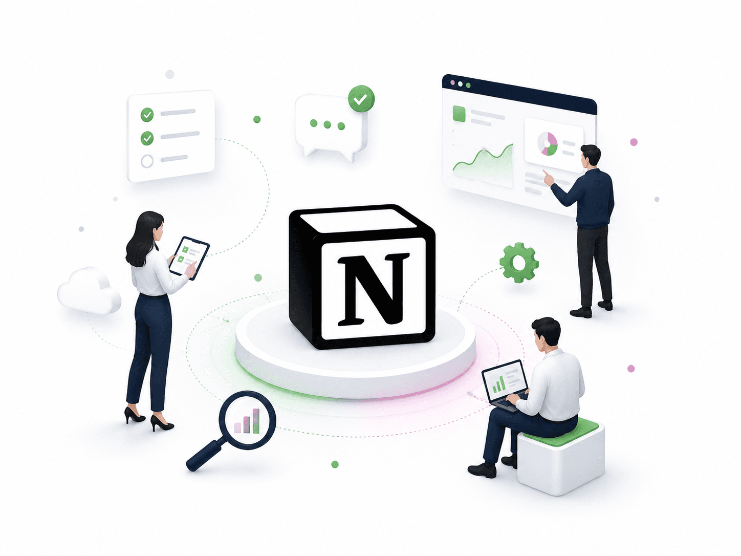 Governed Notion workspace and context layer
