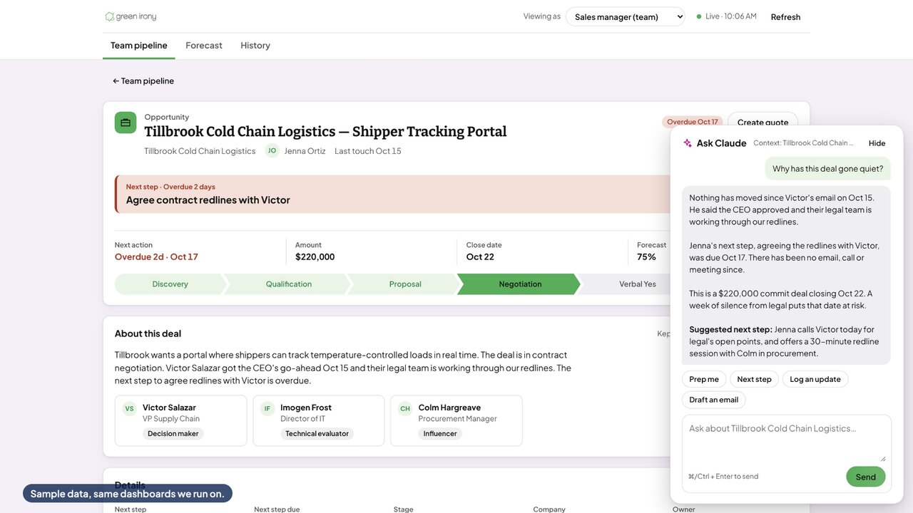 Your company running on Claude (video)
