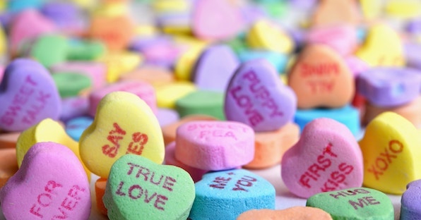 Love Mulesoft heart candies