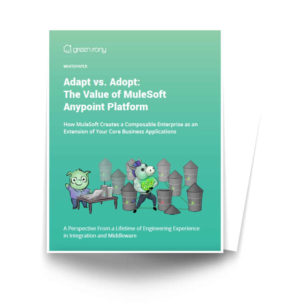 Adapt vs. Adopt Whitepaper: The Value of MuleSoft Anypoint Platform